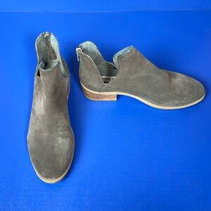 Steve Madden Soft Leather Ankle Boots Booties 6.5